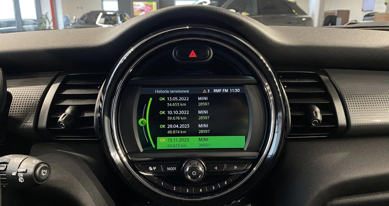 MINI Cooper cena 66900 przebieg: 62400, rok produkcji 2018 z Sianów małe 379
